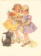 Delcampe - Enfants - Illustration - Dessin - Chiens - CPM - Carte Neuve - Voir Scans Recto-Verso - Kinder-Zeichnungen