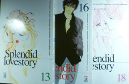 Delcampe - "Splendid Lovestory" Di Miyuki Kitagawa - Lotto 3 Volumi (nn. 13, 16 E 18) - Manga