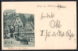 Delcampe - AK Miltenberg, Marktplatz, Altes Schloss - Miltenberg A. Main