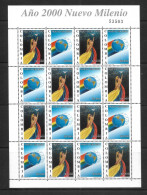 Delcampe - (LOT366) Colombia Postage Stamp Sheet. 2000. Sc 1166. XF MNH - Colombie