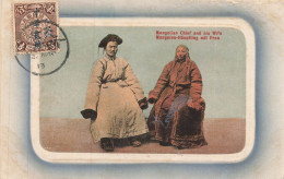 Delcampe - China * Mongolain Chief And His Wife * Chine - China