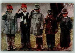 Delcampe - 14011145 - Junge Serben Beim Soldatenspiel In Oesterreichischen Uniform - Serbien