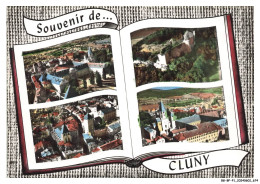 Delcampe - BG-BFP1-0338-71 - CLUNY - L"école Des Arts Et Métiers - Le Château Féodal Notre-Dame Et La Tour Des Fromages - Cluny