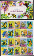 Delcampe - Israel 2011 Butterflies Mi. 2208 / 2213 Booklet MNH - Markenheftchen