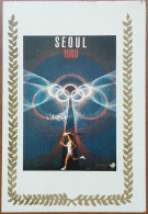 Delcampe - Portugal - Pocket Calendar - 1989 - Collection OLIMPIC MEMORIES - 23/46 - SEOUL 1988 - Kleinformat : 1981-90