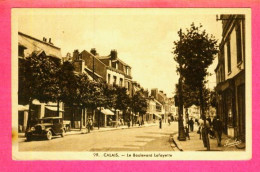 Delcampe - CPA. 62. CALAIS.  LE BOULEVARD LAFAYETTE - Calais
