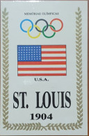 Delcampe - Portugal - Pocket Calendar - 1989 - Collection OLIMPIC MEMORIES - 27/46 ST. LOUIS 1904 - Kleinformat : 1981-90