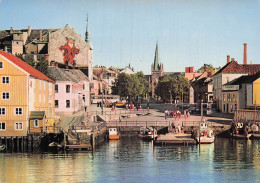 Delcampe - NORVEGE TRONDHEIM RAVNKLOA AVEC LA CATHEDRALE DE NIDAROS - Norwegen