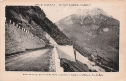 Delcampe - 73 SAINT PIERRE D ALBIGNY ROUTE DES BAUGES PAR LE COL DU FRENE - Saint Pierre D'Albigny