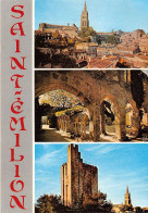 Delcampe - SAINT EMILION La Collegiale Et Un Coin De La Ville 6(scan Recto-verso) MA937 - Saint-Emilion