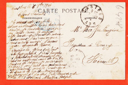 Delcampe - 38949 /  CASTRES 81-Tarn ◉ Vue Quartiers 19e Dragons 9e Artillerie 10-1914 Poilu Joseph MAFFRE à Eugene Regisseur Cruzy - Castres