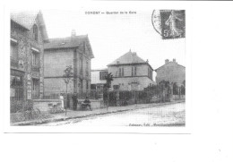 Delcampe - Carte Publicitaire "AVIS IMMOBILIER" DOMONT Av. Jean Jaurès. - Domont