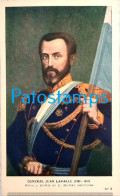 Delcampe - 255535 ARGENTINA PATRIOTIC PROCER GRAL JUAN LAVALLE POLITICO MILITAR HEROE Y MARTIR DE LA LIBERTAD POSTAL POSTCARD - Argentinien