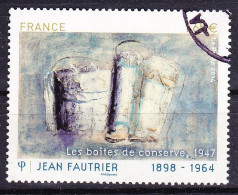 Delcampe - Timbre Oblitéré 4888  Série Artistique JEAN FAUTRIER - Gebraucht