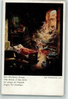 Delcampe - 39796911 - Sign. Haisenthaler , Erwin The Dream Of The Child  Wiener Kunst Nr. 2519 - Engel