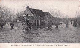 Delcampe - HAMME - Overstroomingen Van Maart 1906 - Inondations De Mars 1906 - Herberg " Het Aardsch Paradijs " - Hamme