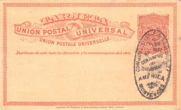 Delcampe - URUGUAY 1892 POSTCARD UNUSED - Uruguay