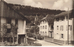 Delcampe - SUISSE #FG57174 DOMBRESSON TEMPLE ET CURE ET L ASILE - Dombresson 
