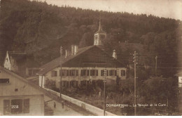 Delcampe - SUISSE #FG57173 DOMBRESSON TEMPLE ET CURE - Dombresson 