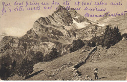 Delcampe - SUISSE AF#DC766 GLARIS BRAUNWALD MONTAGNE ENNEIGEE - Braunwald