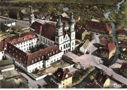 Delcampe - 67 EBERSMUNSTER AE#DC652 VUE AERIENNE EGLISE ABBATIALE ET LE COUVENT - Ebersmunster