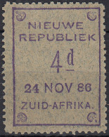 Delcampe - NOUVELLE REPUBLIQUE D'AFRIQUE DU SUD * - 22, 2 NOV 86 - Cote : 45 € - Nueva República (1886-1887)