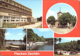 Delcampe - Flecken Zechlin FDGB Erholungsheim Adolf Giesecke Kirche Schwarzer See Wohnboote - Zechlinerhütte