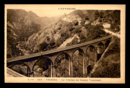 Delcampe - 63 - THIERS - LE VIADUC DE CHEMIN DE FER DU GRAND TOURNANT - Thiers