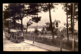 Delcampe - 64 - HENDAYE - LES VILLAS DANS LES PINS - TRAMWAY - Hendaye
