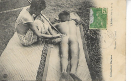 Delcampe - LAOS Tatoueur Au Travail Collection Raquez    ...g - Laos