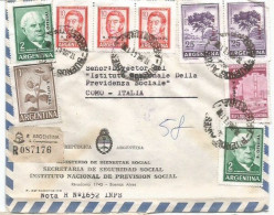 Delcampe - Argentina Servicio Oficial CV 1967 With 9 Stamps - Covers & Documents
