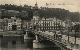 Delcampe - Dinant - Pont Et Hotel Des Postes - Dinant