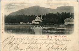 Delcampe - Gruss Vom Erlafsee Mariazell - Mariazell