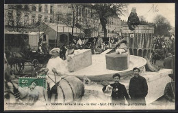 Delcampe - AK Nantes, Carnaval 1914, Le Char Sport D`Eté, Fromage Et Confiture, Fasching - Karneval - Fasching