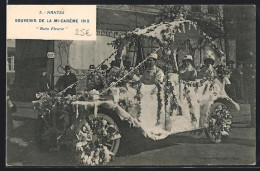 Delcampe - AK Nantes, Mi-Carème 1912, Auto Fleurie, Fasching - Karneval - Fasching