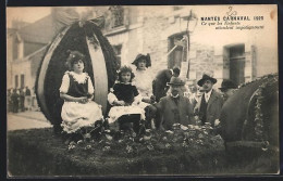 Delcampe - AK Nantes, Carnaval 1925, Ce Que Les Enfants Attendent Impatiemment, Fasching - Karneval - Fasching