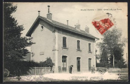 Delcampe - CPA Chalus, La Gare, La Gare - Chalus