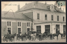 Delcampe - CPA Montlucon, La Gare, La Gare - Montlucon