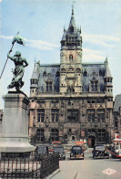 Delcampe - 60 COMPIEGNE L HOTEL DE VILLE ET LA STATUE DE JEANNE D ARC - Compiegne