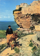 Delcampe - 20 BONIFACIO MURAILLE ROCHEUSE SOUTENANT LA HAUTE VILLE - Corse