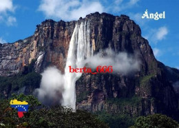 Delcampe - Venezuela Auyantepui Angel Falls UNESCO New Postcard - Venezuela