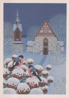 Delcampe - Feliz Año Navidad Vintage Tarjeta Postal CPSM #PBN156.A - Neujahr