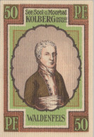 Delcampe - 50 PFENNIG 1921 Stadt KOLBERG Pomerania DEUTSCHLAND Notgeld Banknote #PG135 - [11] Emissions Locales