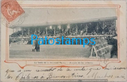 Delcampe - 255730 ARGENTINA BUENOS AIRES PALERMO LA FIESTA EN LA SOCIEDAD HIPICA SPOTTED PUBLICITY CARAS Y CARETAS POSTAL POSTCARD - Argentinien