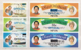 Delcampe - Nevis MNH Overprinted Set - Berge