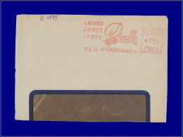 Delcampe - Textile - Année: 1953 - FRANCE,ENV. (DEV) TOURCOING:"Pernelle".Pelote* De Laine - Textil