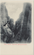 Delcampe - DEUTSCHLAND  – Sächsische Schweiz (Rauenstein) – Bärengrundschlucht – Ungelaufen. P/180 - Königstein (Sächs. Schw.)