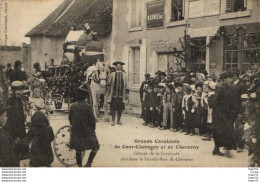 Delcampe - 1 Cpa Cheverny - Grande Cavalcade De Cour Chevergny - Groupe De La Cavalcade - Cheverny