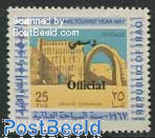 Delcampe - Iraq 1971 25F, On Service, Stamp Out Of Set, Mint NH - Irak