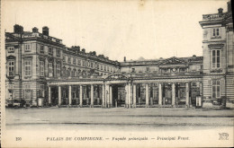 Delcampe - CPA Palais De Compiegne Facade Principale - Compiegne